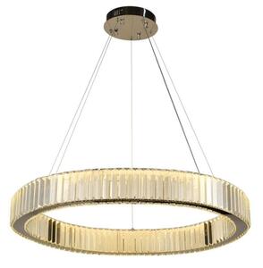 LED Stmívatelný lustr na lanku LED/50W/230V 3000-6500K chrom + dálkové ovládání