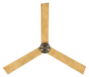 Lucci air 21610449-LED Stmívatelný ventilátor CLIMATE 1xGX53/12W/230Vhnědá/chrom