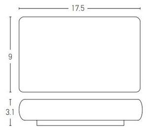 Zambelis E239 - LED Venkovní nástěnné svítidlo 2xLED/6W/230V IP65 antracit