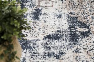 Makro Abra Kusový koberec vhodný k praní ANDRE 1090 Vintage protiskluzový béžový Rozměr: 80x150 cm