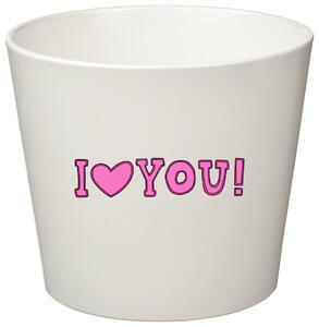 I LOVE YOU! - malý květináč