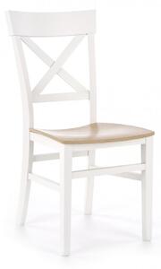 Jídelní židle TUTTI – masiv, bílá