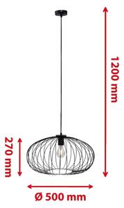 Briloner 4023-015 - Lustr na lanku KAGO 1xE27/60W/230V