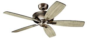 Kichler KLF-MONARCH2-52-BAP - Stropní ventilátor MONARCH + dálkové ovládání