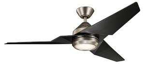 Kichler KLF-JADE-60-AP-LED Stmívatelný stropní ventilátor JADE 18W/230V černá+DO