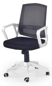 Kancelářská židle ASCOT – síťovina, černá / bílá