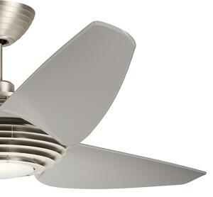 Kichler KLF-VOYA-60-BS -LED Stmívatelný stropní ventilátor VOYA LED/14W/230V+DO