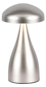 LED Stmívatelná dobíjecí stolní lampa LED/1W/5V 3000-6000K 1800 mAh stříbrná