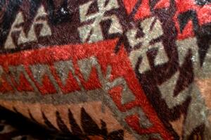 Dywany Luszczow Kusový koberec ANDRE pratelný 2305 orientální patchwork protiskluz, bordó / hnědá Rozměr koberce: 120 x 170 cm