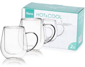 Termo sklenice Relax Hot&Cool 300 ml, 2 ks