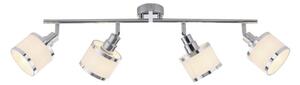 Leuchten Direkt 15374-17 - Bodové svítidlo ACCOR 4xE14/25W/230V