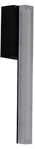 Lucande - Lisana LED Nástěnné Svítidlo Vertical IP44 Černá/Bílá