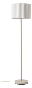 Stojací Lampa Lindby, Libbie, Béžová, Obývací pokoj, Tkanina / Textil, Skandinávský