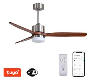 Immax NEO 07165-S-LED Stropní ventilátor ELEGANTE LED/18W/230V Wi-Fi Tuya+DO