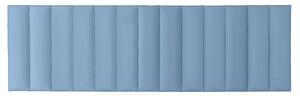 Čalouněný nástěnný panel FRAME KRONOS 15x60 cm Barva: Světle modrá