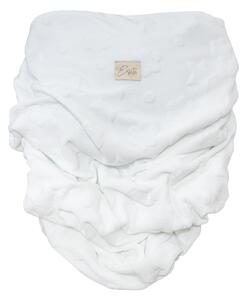 ESITO Dvojitá dětská deka Magna White star - bílá / 75 x 100 cm