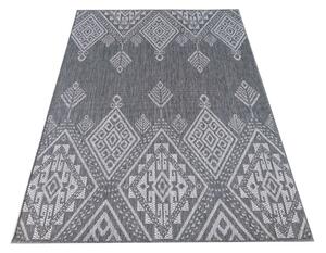 Makro Abra Kusový koberec sysalový oboustranný ZARA 13 šedý Rozměr: 80x150 cm