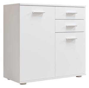 Komoda MIKE 76x71 cm bílá