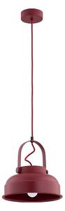 Argon 8286 - Lustr na lanku DAKOTA 1xE27/15W/230V červená