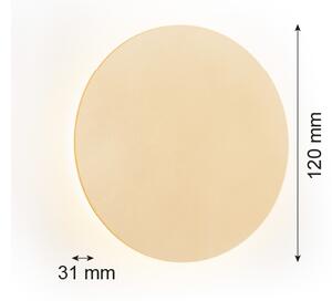 Argon 8350 - LED Nástěnné svítidlo OREGON PLUS LED/3W/230V 3000K 12 cm zlatá