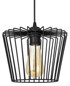Lustr na lanku TORRI 3xE27/15W/230V černá