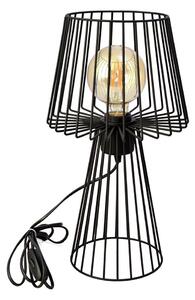 Stolní lampa TORRI 1xE27/15W/230V černá