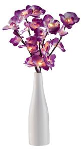 Livarno home Dekorativní váza s kvetoucí LED větvičkou (květ orchideje, fialová) (100386906002)