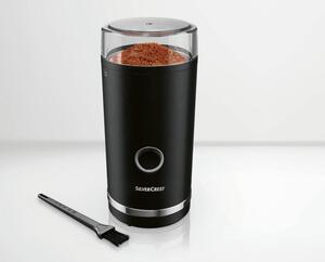 SILVERCREST® KITCHEN TOOLS Elektrický mlýnek na kávu SKMS 180 A1 (černá) (100348844001)