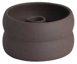Keramický svícen Bolmen Mini Brown 11 cm Storefactory Scandinavia