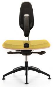 Kancelářská ergonomická židle NESEDA Premium –⁠ více barev, karbon Žlutá