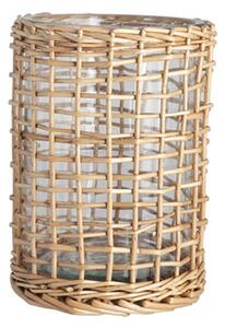 Lucerna Grusvik Glass Rattan 23 cm Storefactory Scandinavia