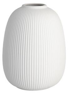 Keramická váza Aby Stripes White Wide 26 cm Storefactory Scandinavia