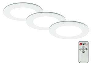 Briloner - SADA 3x LED Koupelnové podhledové svítidlo LED/4,8W/230V IP44 + DO