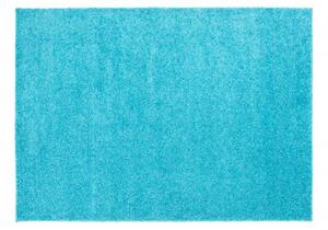 Makro Abra Kusový koberec shaggy TOKYO 6365A Jednobarevný modrý Rozměr: 70x200 cm