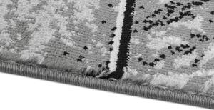 Breno Kusový koberec PARMA 9250 Black, Šedá, Černá, Vícebarevné, 140 x 200 cm