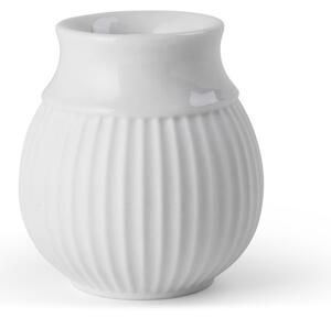 Svícen Curve Candle holder White 7 cm Lyngby Porcelaen