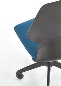 Dětská židle na kolečkách GRAVITY – látka, více barev Modrá