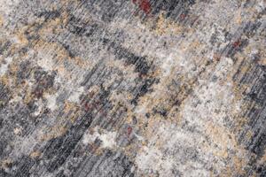 Makro Abra Kusový koberec MYSTIC 2842A Abstraktní tmavě šedý světle šedý Rozměr: 70x140 cm