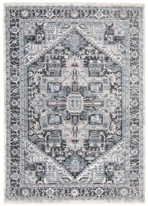 Makro Abra Kusový koberec MYSTIC 3783A Klasický antracitový stříbrný Rozměr: 120x180 cm