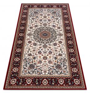Makro Abra Vlněný kusový koberec NAIN 6635/51036 Klasický béžový bordó Rozměr: 80x150 cm