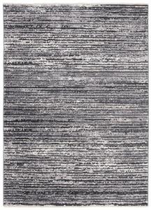 Makro Abra Kusový koberec MYSTIC 3254A Proužky tmavě šedý světle šedý Rozměr: 70x140 cm