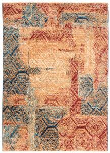 Makro Abra Kusový koberec MYSTIC 2884A hnědý modrý Rozměr: 120x180 cm