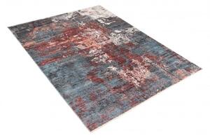 Makro Abra Kusový koberec MYSTIC 2842A Abstraktní modrý růžový Rozměr: 160x240 cm