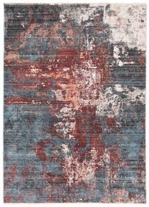 Makro Abra Kusový koberec MYSTIC 2842A Abstraktní modrý růžový Rozměr: 70x140 cm