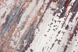 Makro Abra Kusový koberec MYSTIC 3711A Abstraktní stříbrný světle šedý Rozměr: 70x140 cm