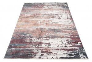 Makro Abra Kusový koberec MYSTIC 3711A Abstraktní stříbrný světle šedý Rozměr: 120x180 cm