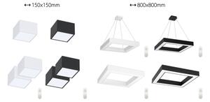 Immax NEO 07074-60-LED Stmívatelné stropní svítidlo CANTO 34W/230V černá Tuya+DO
