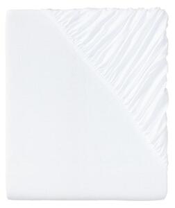 Livarno home Žerzejové napínací prostěradlo, 90-100 x 200 cm (bílá) (100383596001)