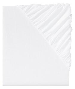 Livarno home Perkálové napínací prostěradlo, 180-200 x 200 cm (bílá) (100383621001)