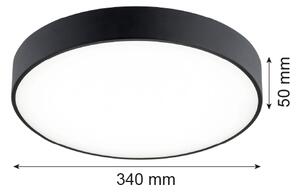 Argon 8348 - LED Stropní svítidlo TIAMO LED/22W/230V 4000K černá